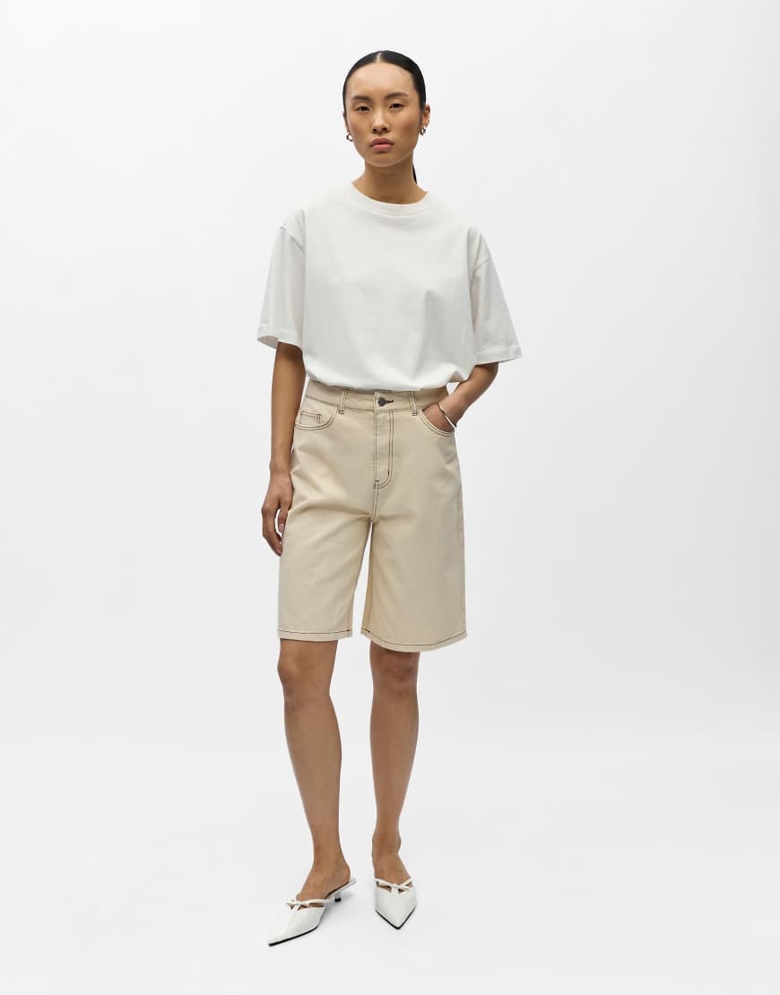 Object - Shorts in Birkenweiß-Neutral von Object