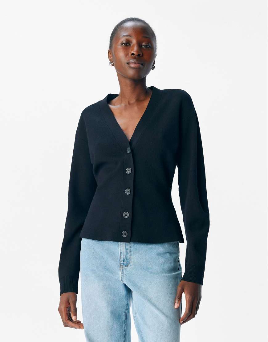 Object - Strickjacke in Schwarz Object - Strickjacke in Schwarz von Object