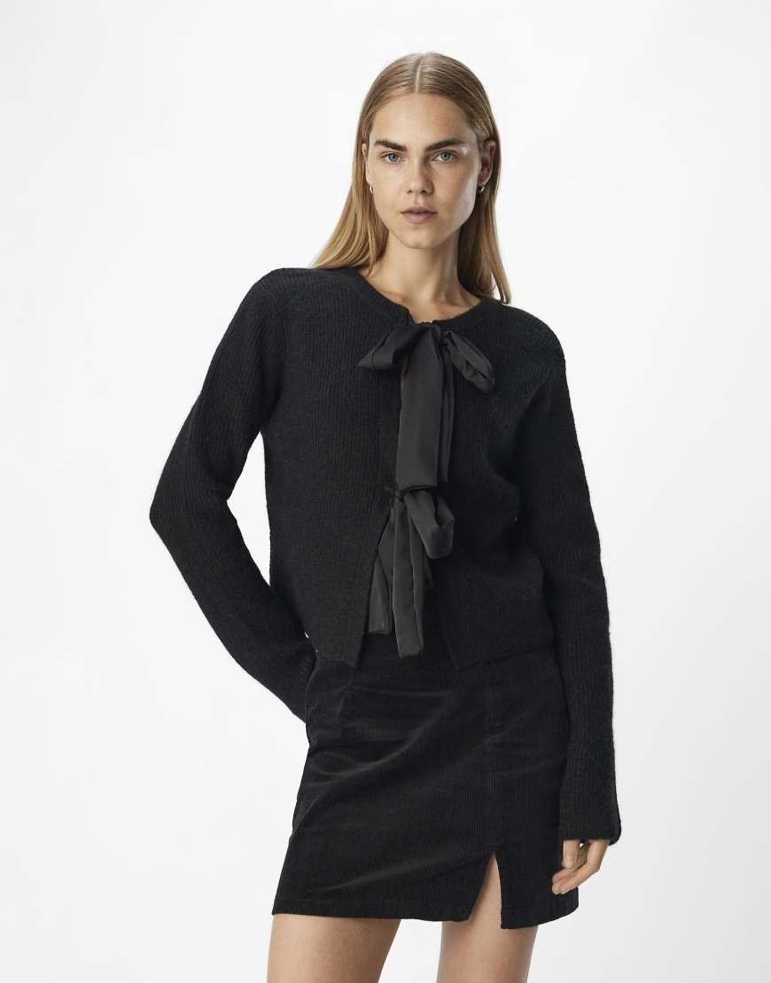 Object - Strickjacke in Schwarz von Object