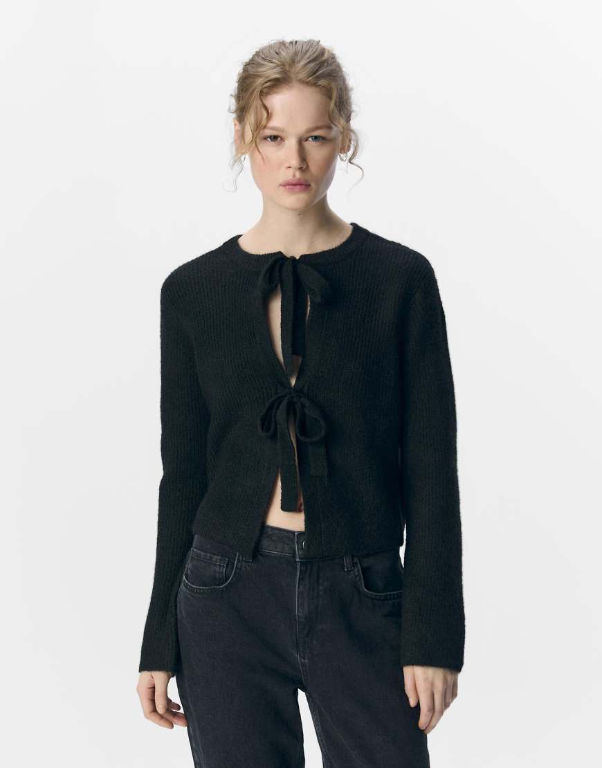 Object - Strickjacke in Schwarz von Object