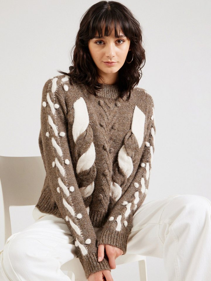 Object Strickpullover OBJRavi (1-tlg) Plain/ohne Details von Object