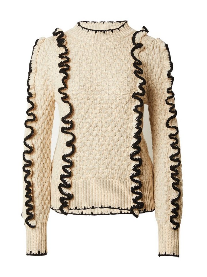 Object Strickpullover Yaa (1-tlg) Rüschen von Object