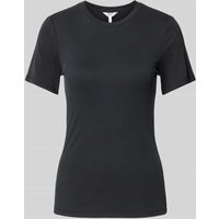 Object T-Shirt im unifarbenen Design Modell 'ANNIE' in Black, Größe 36 Object T-Shirt im unifarbenen Design Modell 'ANNIE' in Black, Größe 36 von Object