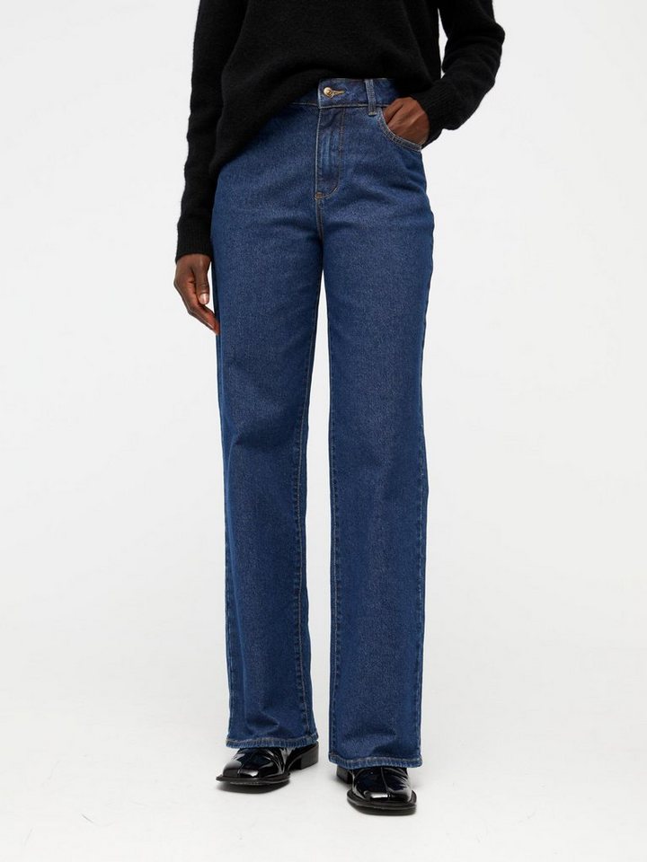 Object Weite Jeans Marina (1-tlg) Plain/ohne Details von Object