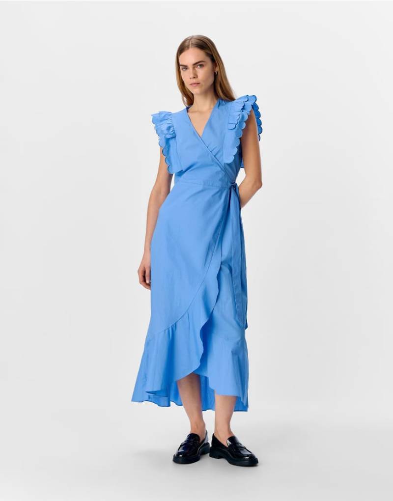 Object - Wickelkleid in Kornblumenblau von Object