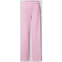 Object Wide Leg Stoffhose mit Bundfalten Modell 'Lisa' in Rosa, Größe 34 von Object