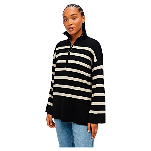 Object OBJESTER L/S Knit Zip Pullover NOOS von Object