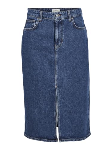 Objellen Mw Midi Denim Skirt Noos von Object