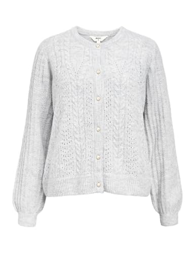 Objflora Re Ls Knit Button Cardigan Noos von Object