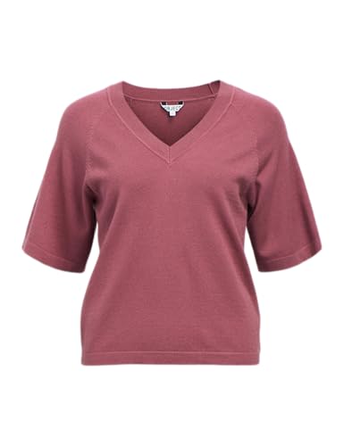 Objthess 2/4 Lo V-Neck Knit Top Noos Objthess 2/4 Lo V-Neck Knit Top Noos von Object