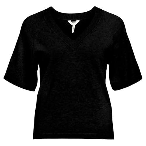 Objthess 2/4 Lo V-Neck Knit Top Noos von Object