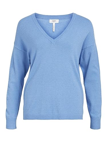 Objthess L/S V-Neck Knit Pullover Noos Objthess L/S V-Neck Knit Pullover Noos von Object