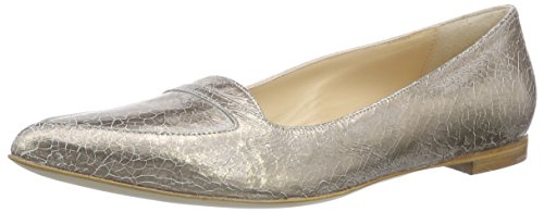 Objects in Mirror Damen W001 Flache Hausschuhe, Silber (Platino 039) von Objects in Mirror