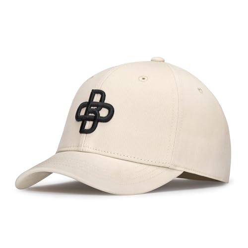 Oblack Baseball Cap Herren Beige Basecap Herren Schwarz Kappe Herren mit Schwarz Mütze für Damen Baumwolle Peach Verstellbar Snapback Caps Damen Hut - Trucker Cap von Oblack