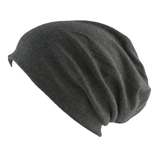 Oblique-Unique® Long Beanie XXL Mütze Slouch Trend Damen Herren (Graphite Grey) von Oblique Unique