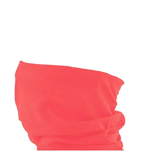 Oblique Unique® Multifunktionstuch Schlauchtuch Halstuch Loop Outdoor Motorrad Wandern Fahrrad Biking - Neonrosa von Oblique Unique