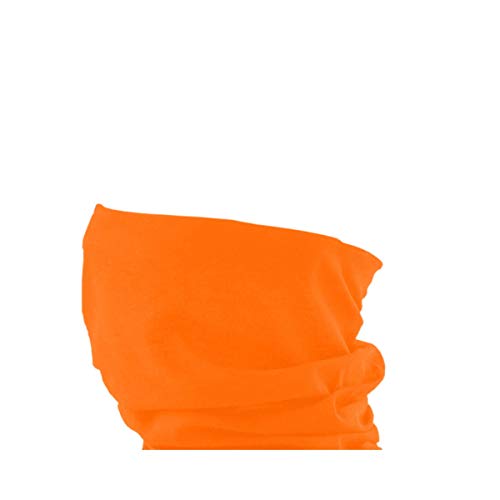 Oblique Unique Damen/Herren Mikrofaser Multifunktionstuch K-150 (Neon Orange) von Oblique Unique