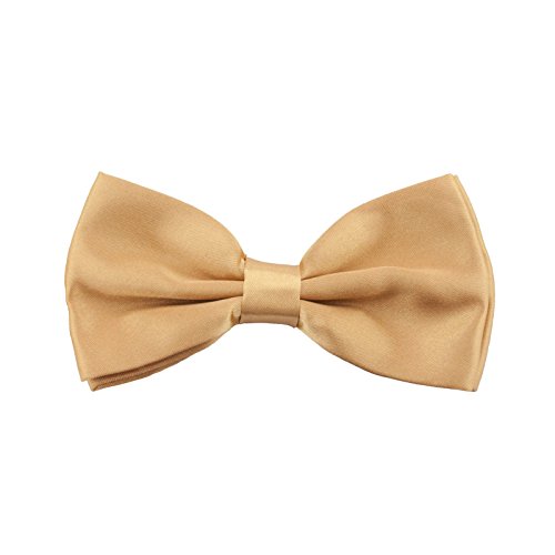 Oblique-Unique Kinder Fliege Schleife Größe verstellbar Festlichkeit Hochzeit Anzug Smoking (Champagner) von Oblique Unique