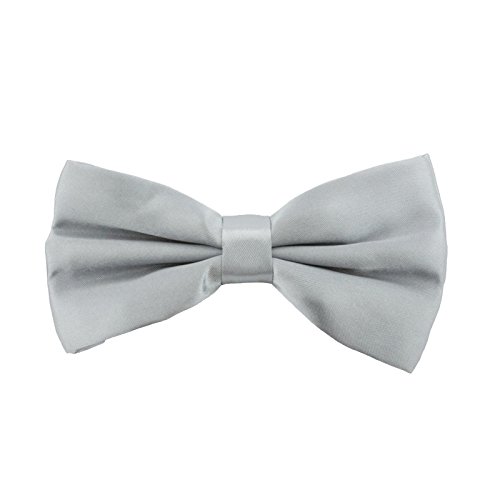 Oblique Unique Kinder Fliege Schleife Größe verstellbar Festlichkeit Hochzeit Anzug Smoking (Grau) von Oblique Unique