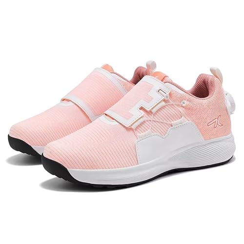 Obnoxi Herren MTB Fahrradschuhe mit Boa L6 Zifferblatt - Griffige Gummisohle für Hike-A-Bike - SPD Cleat kompatibel - wasserabweisend, rose, 43 1/3 EU von Obnoxi