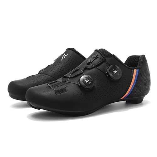 Professionelle Mountainbike-Schuhe für Herren – aggressiver Grip und robuste, leichte Konstruktion für Off-Road-Ausdauer, All-Terrain-Stabilität und ganztägigen Fahrkomfort, Schwarz , 38 2/3 EU Professionelle Mountainbike-Schuhe für Herren – aggressiver Grip und robuste, leichte Konstruktion für Off-Road-Ausdauer, All-Terrain-Stabilität und ganztägigen Fahrkomfort, Schwarz , 38 2/3 EU von Obnoxi