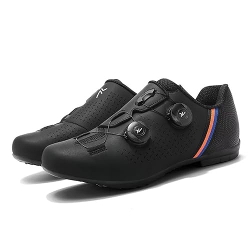 Professionelle Mountainbike-Schuhe für Herren – aggressiver Grip und robuste, leichte Konstruktion für Off-Road-Ausdauer, All-Terrain-Stabilität und ganztägigen Fahrkomfort, Schwarz , 47 EU Professionelle Mountainbike-Schuhe für Herren – aggressiver Grip und robuste, leichte Konstruktion für Off-Road-Ausdauer, All-Terrain-Stabilität und ganztägigen Fahrkomfort, Schwarz , 47 EU von Obnoxi
