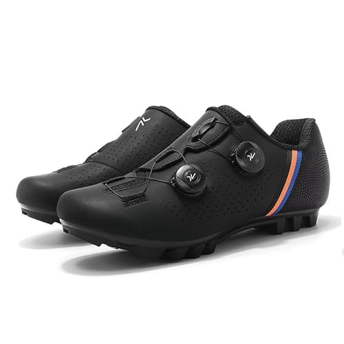 Professionelle Mountainbike-Schuhe für Herren – aggressiver Grip und robuste, leichte Konstruktion für Off-Road-Ausdauer, All-Terrain-Stabilität und ganztägigen Fahrkomfort, Schwarz , 47 EU Professionelle Mountainbike-Schuhe für Herren – aggressiver Grip und robuste, leichte Konstruktion für Off-Road-Ausdauer, All-Terrain-Stabilität und ganztägigen Fahrkomfort, Schwarz , 47 EU von Obnoxi