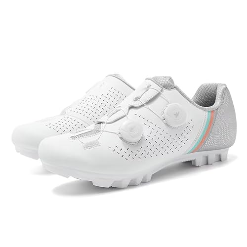 Professionelle Mountainbike-Schuhe für Herren – aggressiver Grip und robuste, leichte Konstruktion für Off-Road-Ausdauer, All-Terrain-Stabilität und ganztägigen Fahrkomfort, hellgrau, 46 EU Professionelle Mountainbike-Schuhe für Herren – aggressiver Grip und robuste, leichte Konstruktion für Off-Road-Ausdauer, All-Terrain-Stabilität und ganztägigen Fahrkomfort, hellgrau, 46 EU von Obnoxi