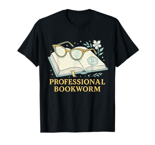 Literary Girl Obokish Professioneller Bücherwurm-Leser Ästhetisch T-Shirt Literary Girl Obokish Professioneller Bücherwurm-Leser Ästhetisch T-Shirt von Obokish Bookish Living Bibliophile Reading Society