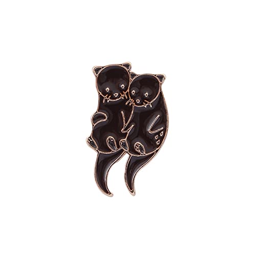 Cartoon Animal Pin Broschen Für Frauen Badge Emaille Rucksack Revers Hutjacken Schmuck Juwelengeschenke Metall Revers Pin von Obotsnoi