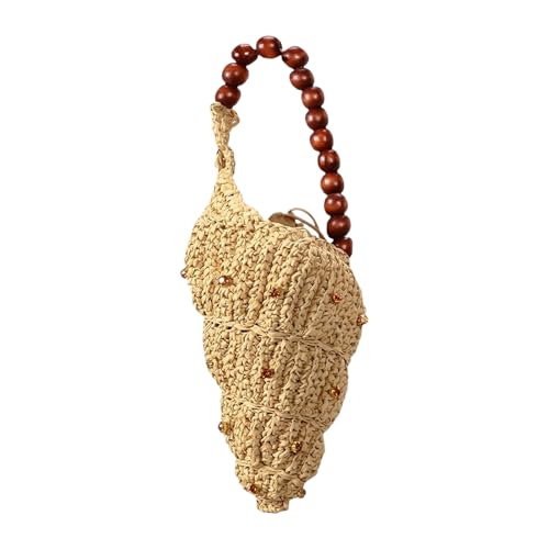 Damen Hoboes Minis Handtasche Handgewebte Muscheln Clutches Geldbörsen Toted Taschen Münzbeutel Tasche Handtaschen Geschenke Handgewebte Muscheln Tasche von Obotsnoi