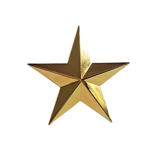 Elegant Five Spoceed Star Revers Pin Stylish Metal Madge Für Kostümdekoration Geformte Still von Obotsnoi
