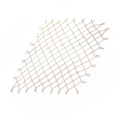 Elegante Strasssteine ​​Quasten Mesh Hair Accessoire Für Frauen Kostüm Kopfkette Geeignet Für Hochzeiten Und Partys Legierungshaarstück von Obotsnoi