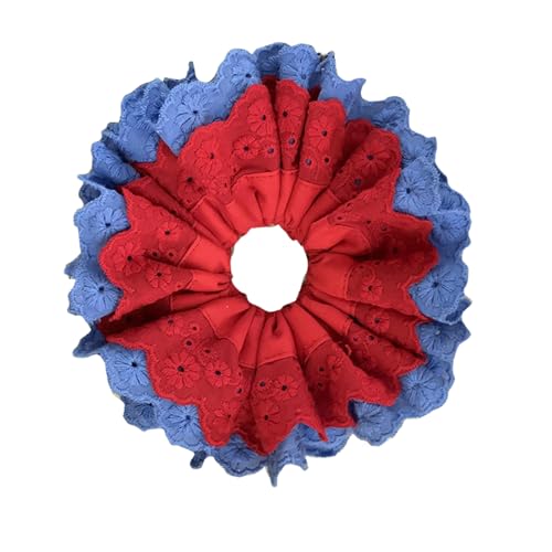 Eleganter Haargummi mit Spitzenbesatz für Damen, kontrastfarben, elastische Spitzen-Haargummis, französisches Haarstyling-Werkzeug Eleganter Haargummi mit Spitzenbesatz für Damen, kontrastfarben, elastische Spitzen-Haargummis, französisches Haarstyling-Werkzeug von Obotsnoi