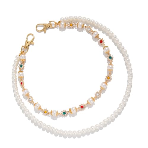 Künstliche Perlen Taillenkette Für Erwachsene Unisex Punkhose Und Jeans Hiphop Hosen Freizeitkette Wallet Wallet Punk Hosen Kette von Obotsnoi