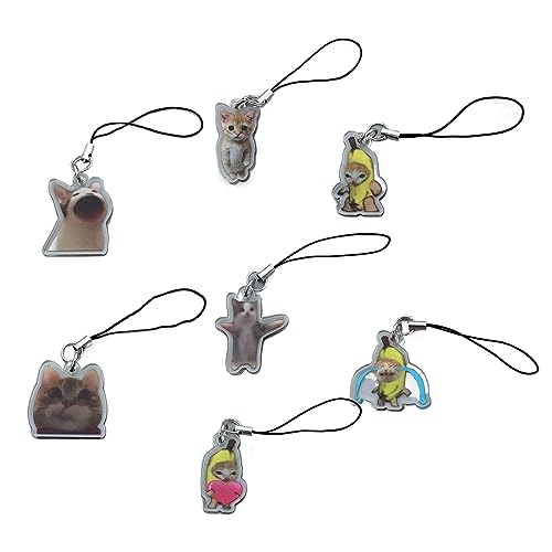 Obotsnoi Cartoon Animal Charme Schlüsselbund Einzigartige Design Bananenkatze Charme Telefonkette Schmuck Muss Accessoire Für Schüler Haben. Schülern Lustiger Anhänger Obotsnoi Cartoon Animal Charme Schlüsselbund Einzigartige Design Bananenkatze Charme Telefonkette Schmuck Muss Accessoire Für Schüler Haben. Schülern Lustiger Anhänger von Obotsnoi