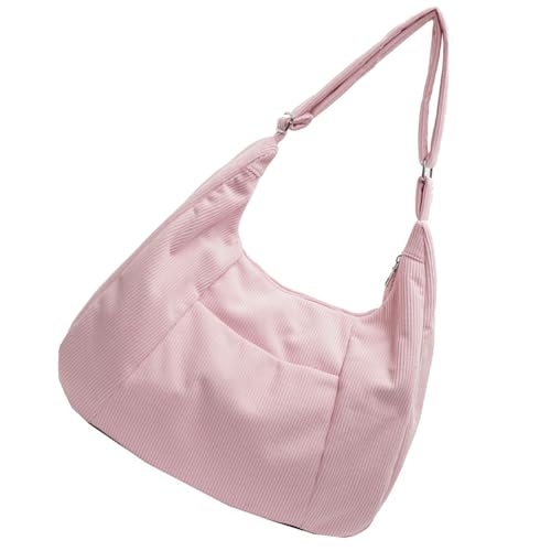 Obotsnoi Cord Umhängetasche Für Frauen Und Männer Crossbody Taschen Mit Verstellbarem Riemen Großer Kapazitätsklaren Für Den Täglichen Gebrauch Verstellbare Gurtgehalts von Obotsnoi