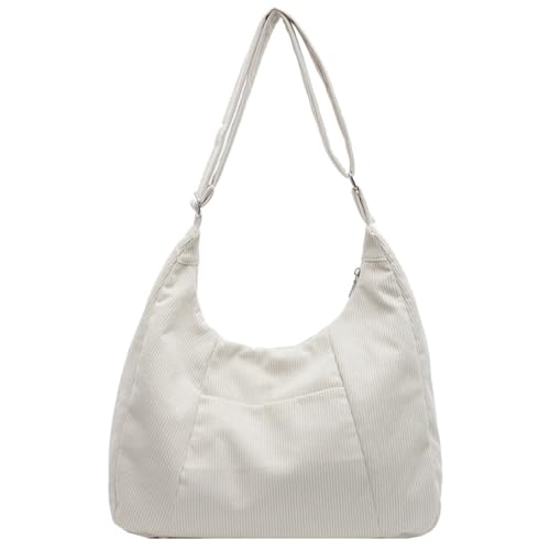 Obotsnoi Cord Umhängetasche Für Frauen Und Männer Crossbody Taschen Mit Verstellbarem Riemen Großer Kapazitätsklaren Für Den Täglichen Gebrauch Verstellbare Gurtgehalts von Obotsnoi