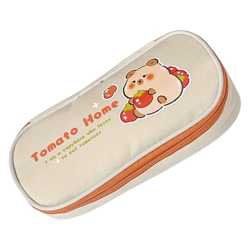 Obotsnoi Federmäppchen mit großem Fassungsvermögen, Stiftetasche, Schreibtisch-Organizer, Schreibwaren, Aufbewahrungstaschen mit Reißverschlüssen für Schule und Büro, Studentententaschen, a von Obotsnoi