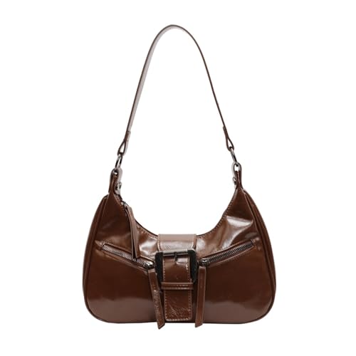 Obotsnoi Frauen Moderne PU Leder Achselstasche Schulter Crossbody Geldbörse Mit Verstellbarem Riemen Zum Einkaufen Oder Partys PU Leder Crossbody Handtasche von Obotsnoi