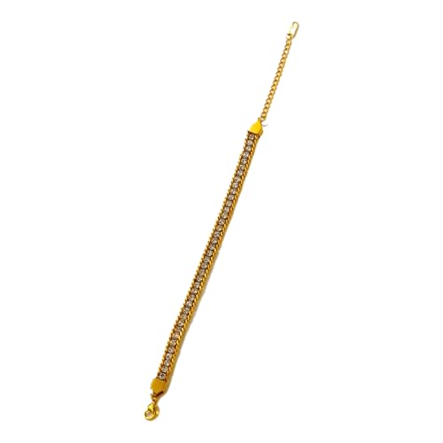 Obotsnoi Gold Plattiert Armbandschmuck Funkelnde Zirkonia Accessoire Für Alltägliche Verschleiß Und Besondere Anlässe Gold Plattiert von Obotsnoi