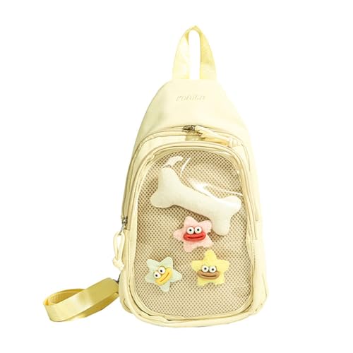 Obotsnoi Itabagbag Crossbody Rucksack Clear Itabag Slings Bags Damen Itabag Bag Handtasche Tasche Satchel Für Frauenanime Displayschlollen Tasche von Obotsnoi