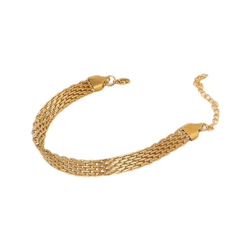 Obotsnoi Stilvolles Band, verkupfert, bequeme Passform, verstellbares Armband, Zubehör für Damen und Herren, für den täglichen Gebrauch, nachhaltige Kupferlegierung von Obotsnoi