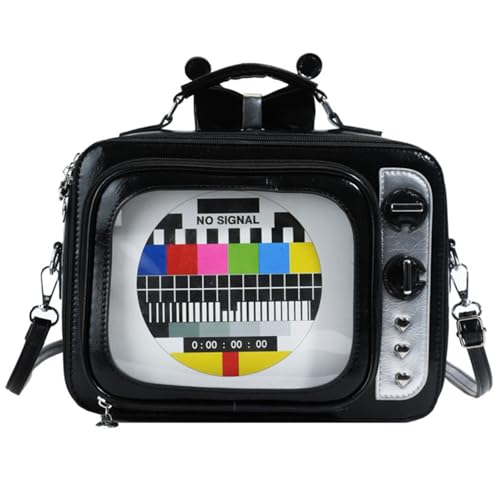 Obotsnoi Trendy Crossbody Tasche Mit Verstellbarem Riemen Und Geräumige Innenschule Rucksack Umhängetaschen Für Schüler Und Erwachsene Einzigartige Designs Handtasche von Obotsnoi