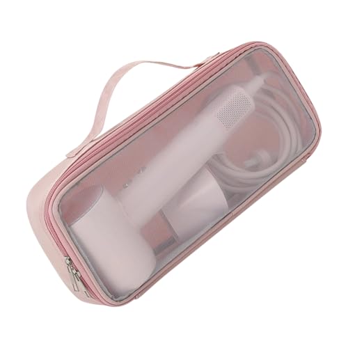 Reise-Organizer für Haarstyling-Werkzeuge, Nylon, schützende Aufbewahrungstasche, Reißverschluss, Glätteisen, Lockenstab Schutz, leichte Reisetasche für Haargeräte, B, Einheitsgröße von Obotsnoi