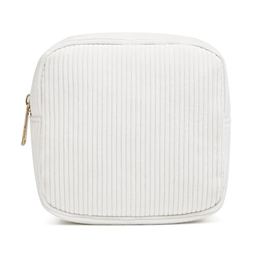 Reiseverkehr Cord Toilanztasche Feste Farbe Münze Geldbeutel Reißverschluss Pocket Make Up Beutel Kosmetischer Organisator Für Frauen Girl Kopfhörer Aufbewahrungstasche von Obotsnoi