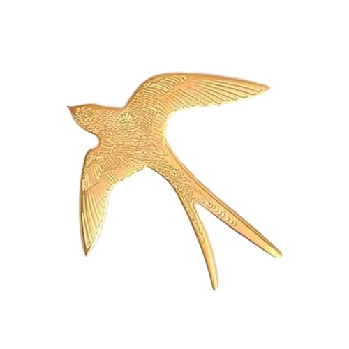 Stylish Metal Swallow Lapel Pin Unisex Mode Brosche Schmuck Einzigartige Geschenk Für Geburtstag Weihnachten Formelle Kleidung Robuste Metall Vogel Pin Kollektion von Obotsnoi