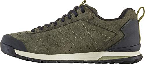 Oboz Bozeman Low Leather Hiking Shoe - Men's Brick 8, Rabe, 48 EU von Oboz