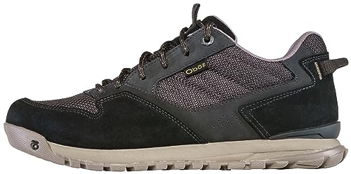 Oboz Bozeman Low Suede Wanderschuh - Herren, jet, 45 EU von Oboz