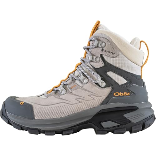Oboz Bridger Ridge Mid GTX Wanderstiefel für Damen, Drizzle, 41.5 EU von Oboz